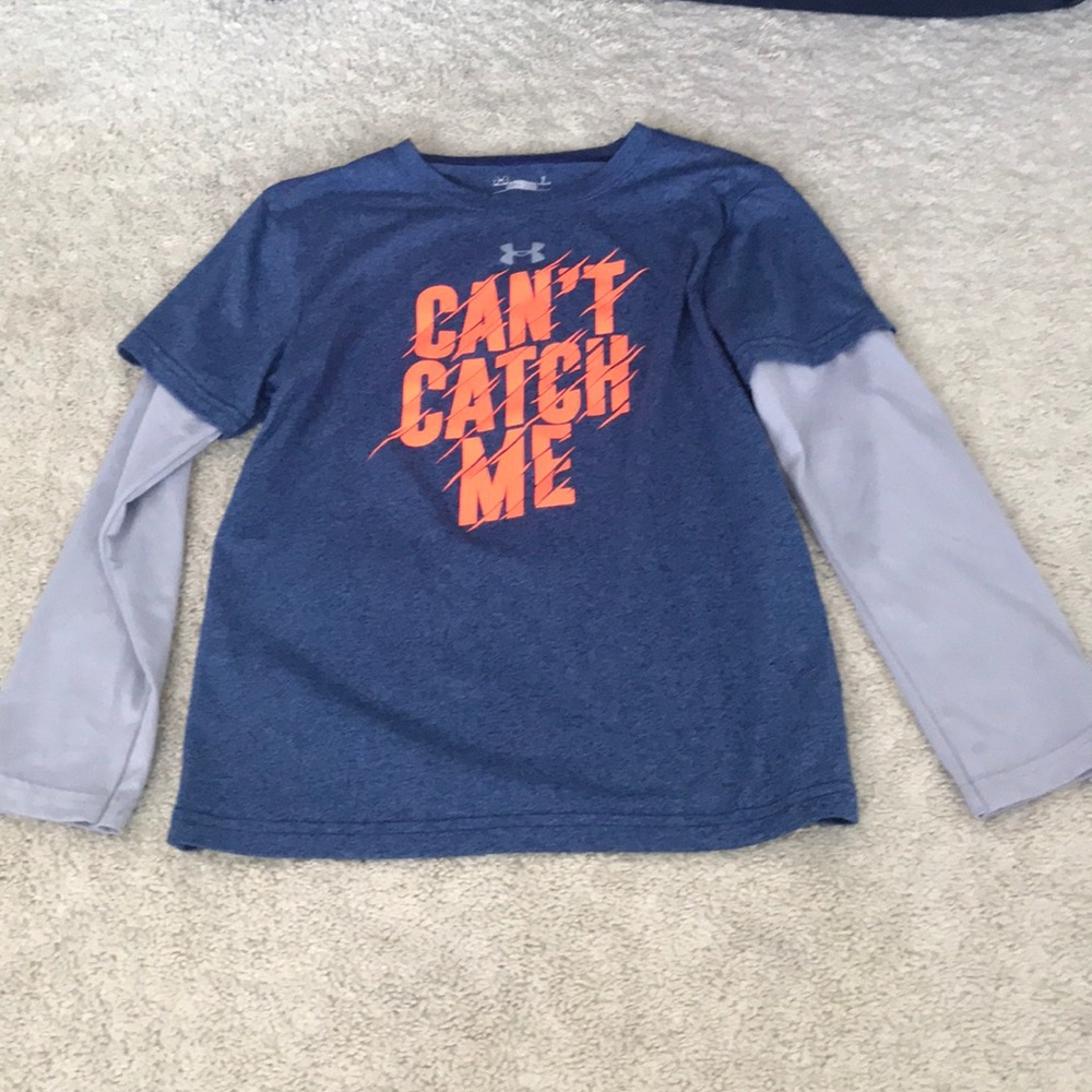 Boys Under Armour long sleeve tee